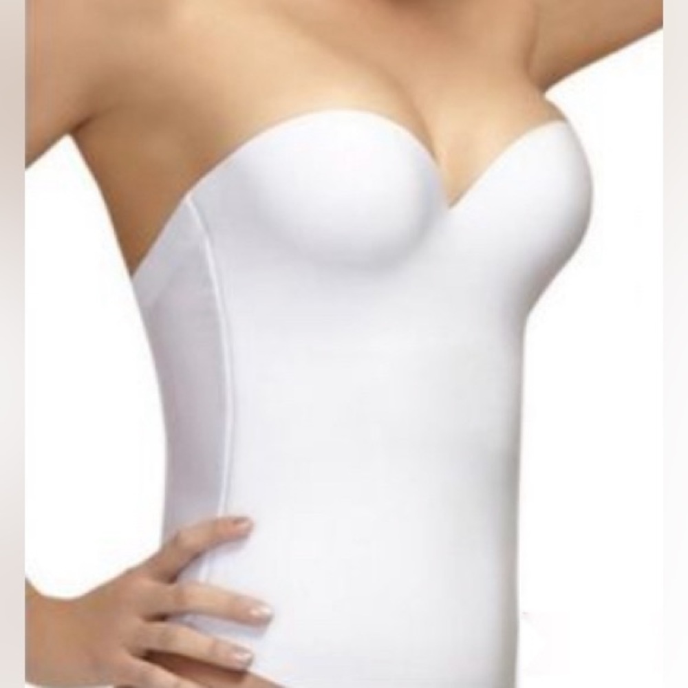 Felina Bridal Ultra Push Up Seamless Contour Bra Wedding Dress 32B Bright White
